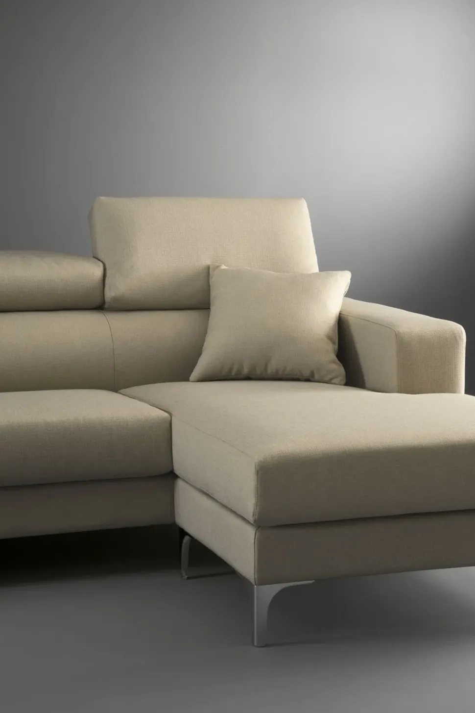 Divano con penisola in Tessuto Jess Gienne