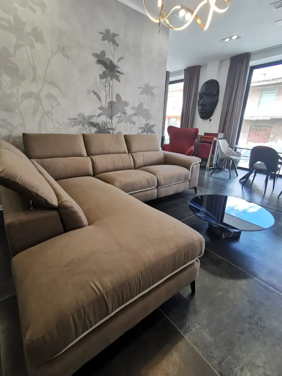 Divano con penisola Inga Polyformitalia ad un prezzo conveniente