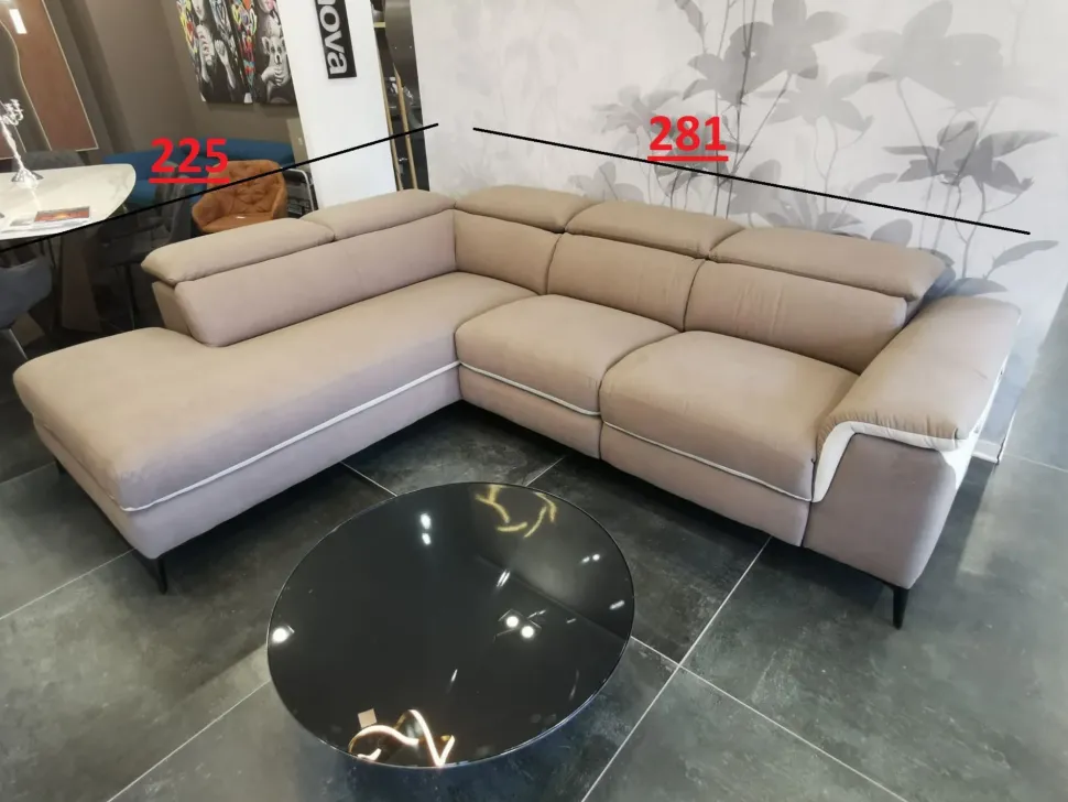 Divano con penisola Inga Polyformitalia ad un prezzo conveniente