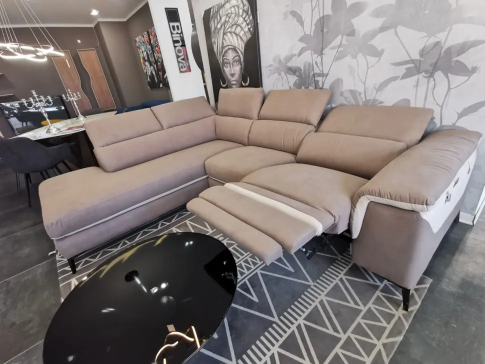 Divano con penisola Inga Polyformitalia ad un prezzo conveniente