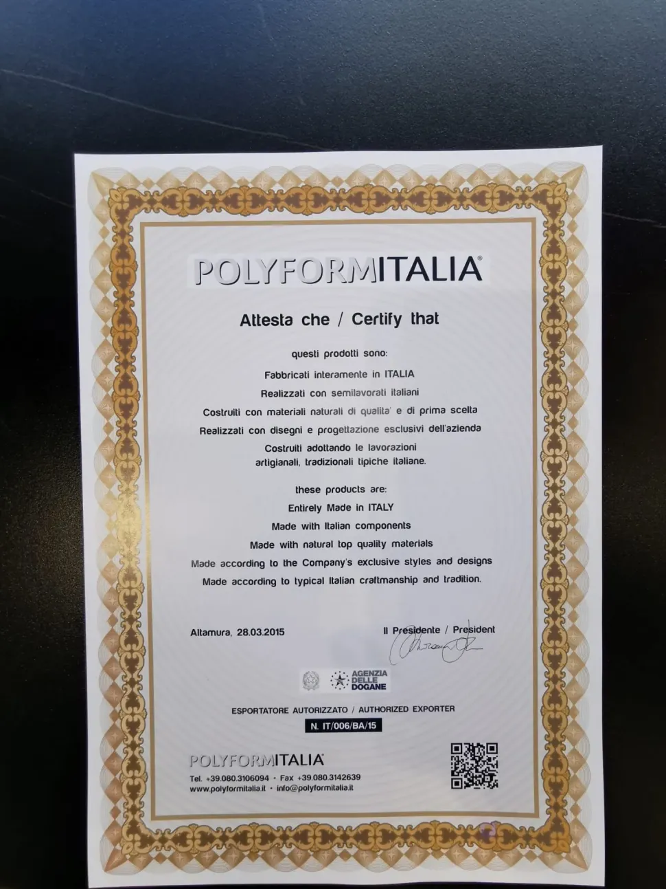 Divano con penisola Inga Polyformitalia ad un prezzo conveniente