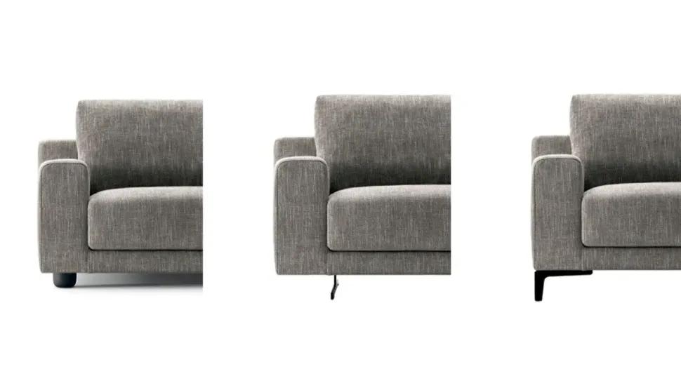 Divano Con penisola James di Doimo salotti a prezzo scontato