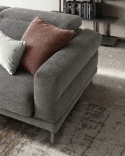 Divano con penisola Lambert Le comfort in Offerta Outlet