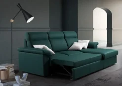 Divano con penisola Leo Bi.el salotti a prezzi outlet