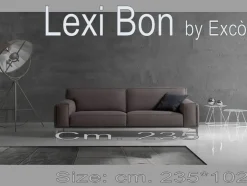 Divano con penisola Lexi bon Excò con forte sconto