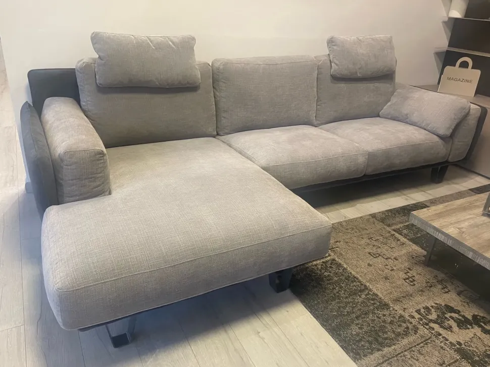 Divano con penisola Living chic Samoa ad un prezzo imperdibile