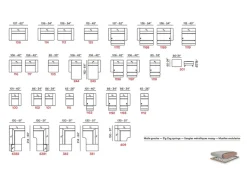 Divano con penisola Loren Max divani a prezzo ribassato