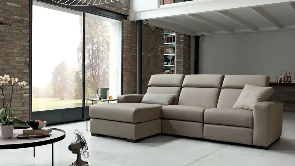 Divano Con penisola Marvin Doimo salotti ad un prezzo imperdibile