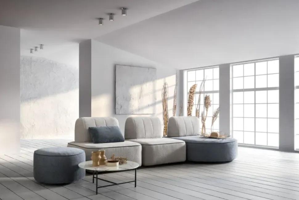 Divano Con penisola Matrix Samoa a 2060 Euro