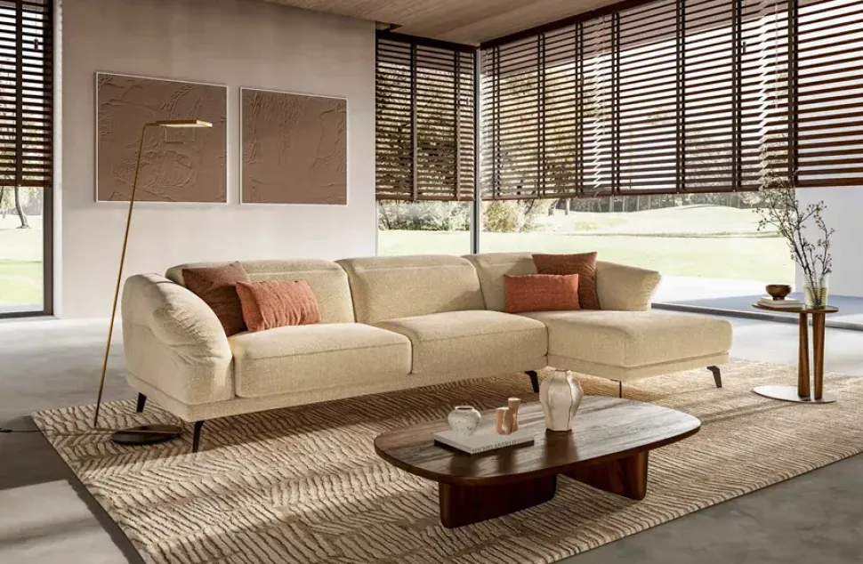 Divano Con penisola modello Sky di Le comfort a prezzi convenienti