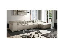 Divano Con penisola modello Glamour di Doimo salotti con forte sconto