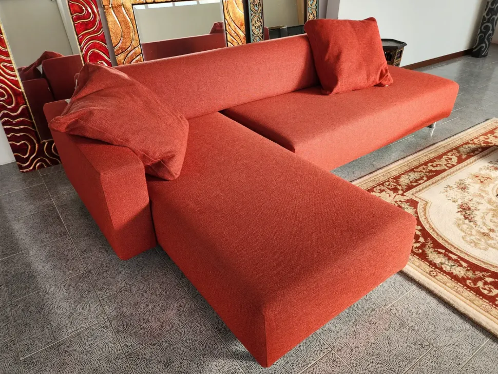 Divano Con penisola modello L512 di Salcon a prezzi outlet