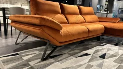 Divano con penisola modello Fly di Calia a prezzi convenienti