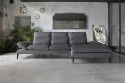 Divano con penisola Monnalisa Nicoletti home a PREZZO OUTLET scontato del 48%