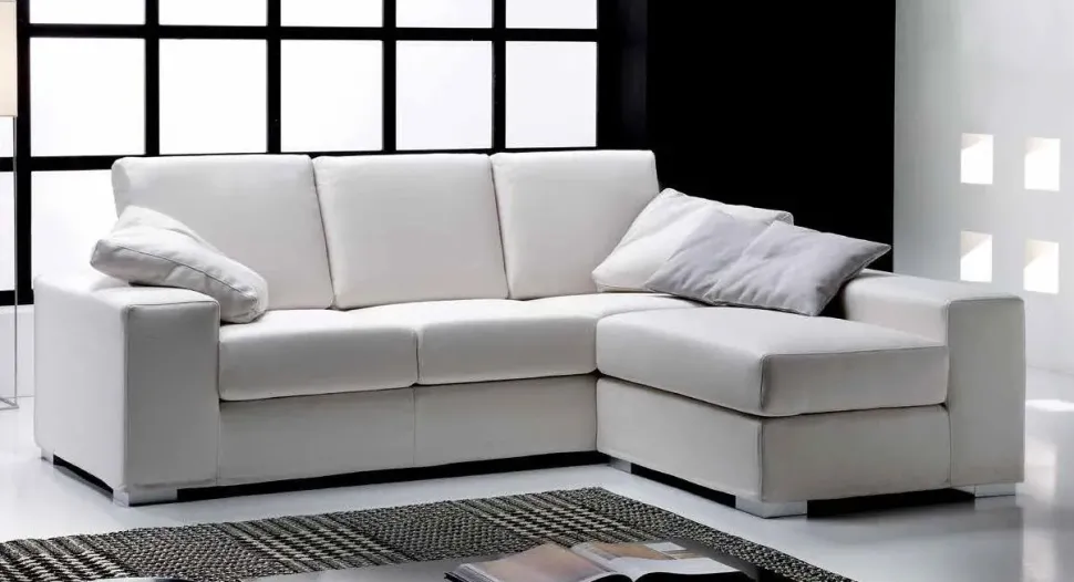 Divano con penisola Penisola reversibile vari rivestimenti Md work in Offerta Outlet