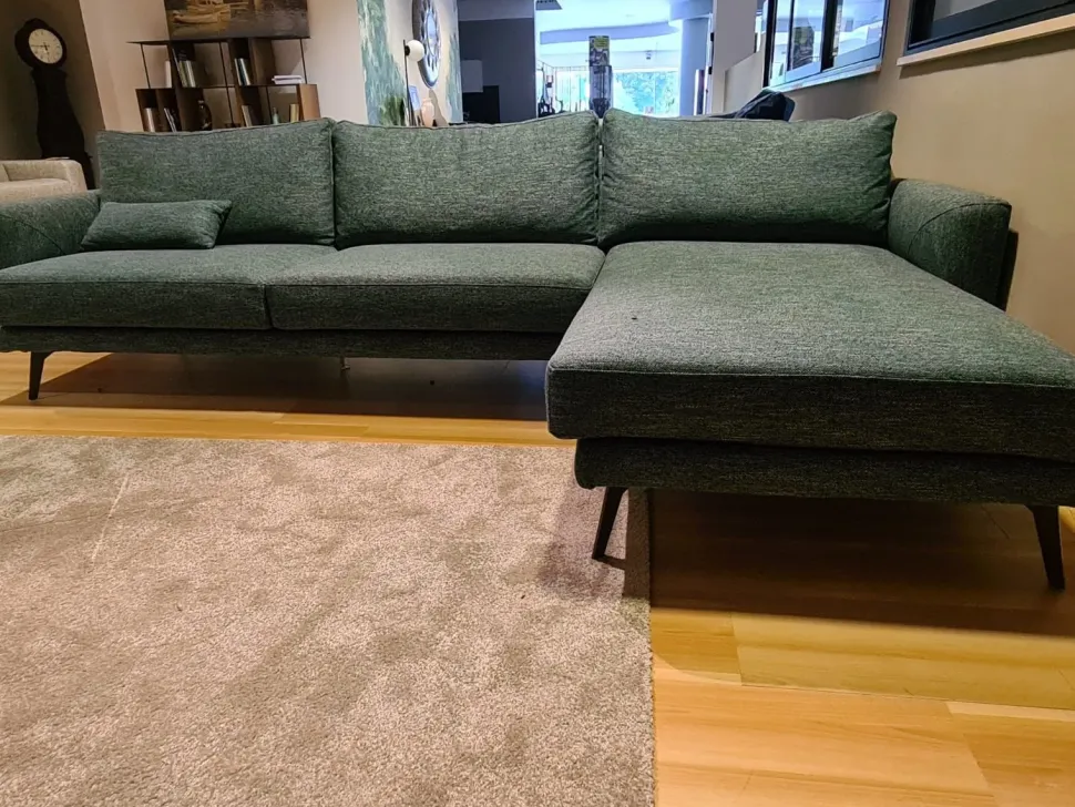 Divano con penisola Philip_77 Doimo salotti PREZZI OUTLET