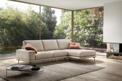 Divano con penisola Platz Rizzetto in Offerta Outlet