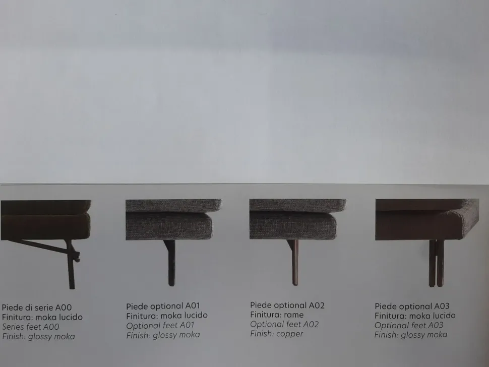 Divano con penisola Platz Rizzetto in Offerta Outlet