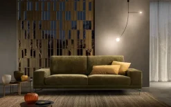 Divano con penisola Platz Rizzetto in Offerta Outlet