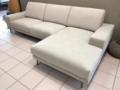 Divano con penisola Platz Rizzetto in Tessuto a 2550€