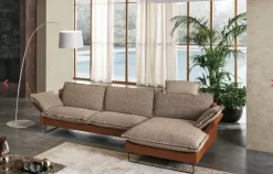 Divano con penisola Quadro  Max divani ad un prezzo vantaggioso