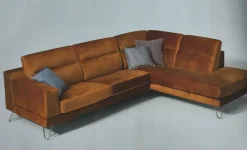 Divano Con penisola Sally angolo di Polyformitalia a prezzo ribassato