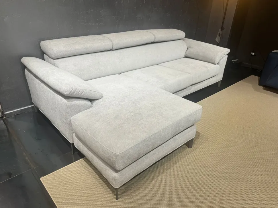 Divano con penisola Samoa Loft PREZZI OUTLET sconto 30%