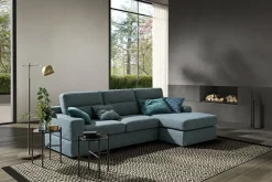 Divano con penisola Samoa modello Newport Special