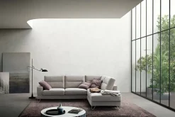 Divano con penisola Samoa modello Newport Special