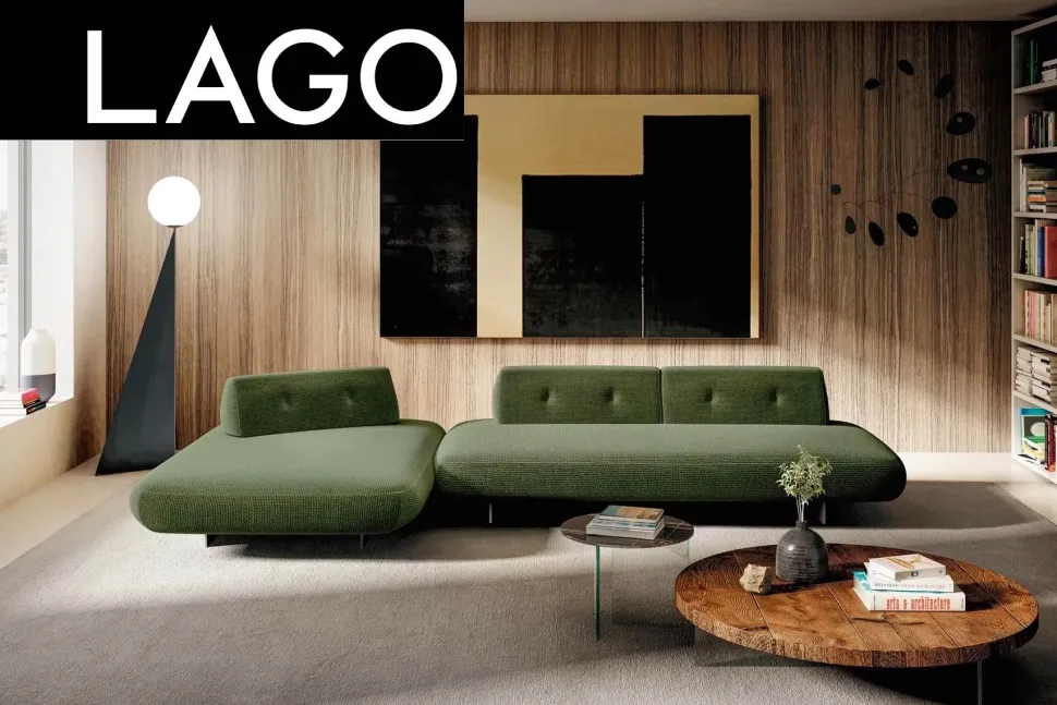 Divano Con penisola Sand sofa lago Lago ad un prezzo conveniente