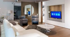 Divano con penisola Serena Nicoletti home a PREZZO OUTLET scontato del 45%