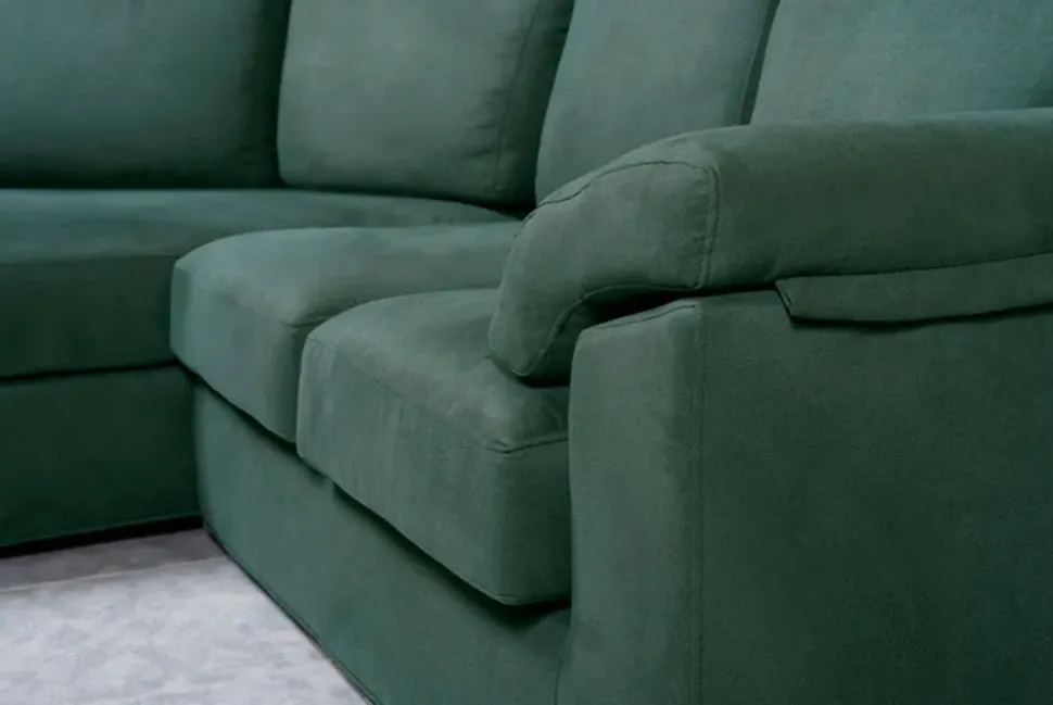 Divano con penisola Smile Samoa: con uno SCONTO ESCLUSIVO del 41%