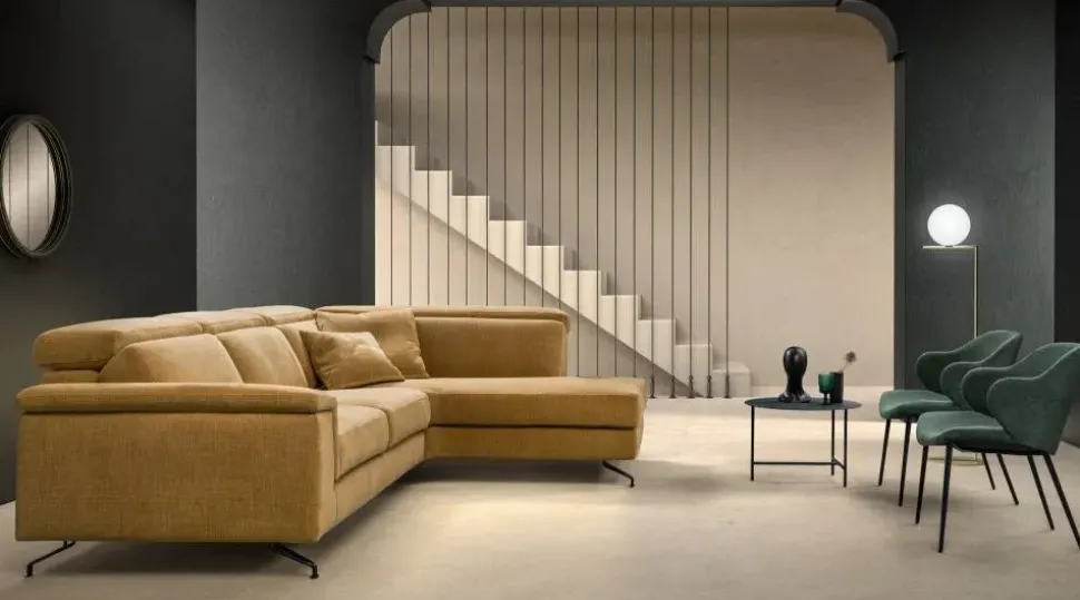 Divano Con penisola Space time di Samoa a prezzo ribassato