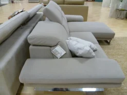 Divano con penisola Stratos Delta salotti: SCONTO ESCLUSIVO