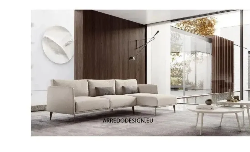 Divano Con penisola Stuart * di Doimo salotti a prezzo ribassato