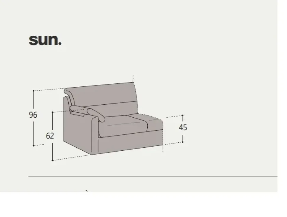 Divano con penisola Sun Samoa ad un prezzo vantaggioso
