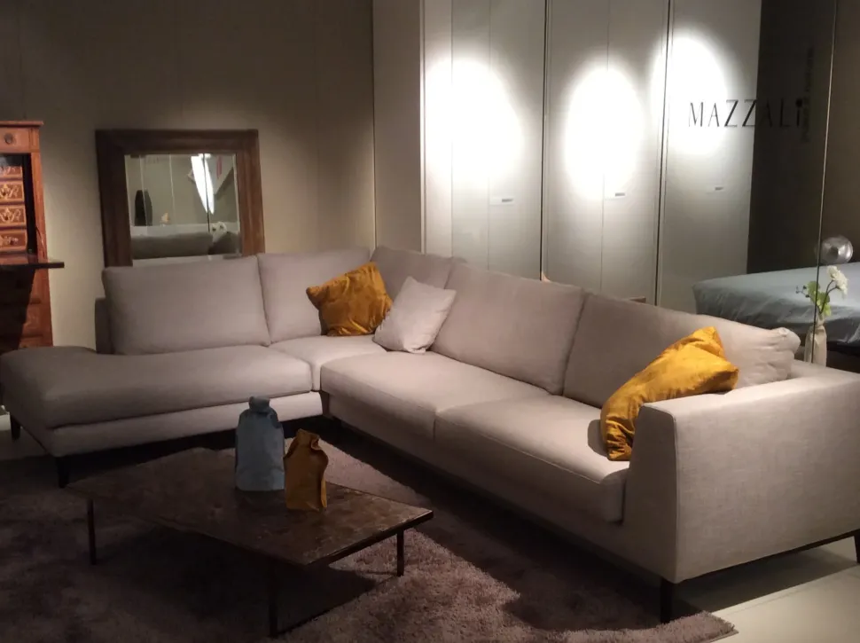 Divano con penisola Time Pianca con sconto 32%