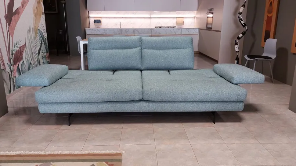 Divano Con penisola Toby - wing di Calia a prezzo scontato