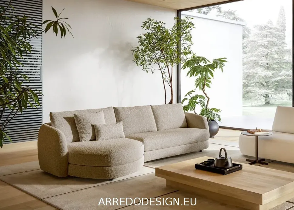 Divano Con penisola Togo di Le comfort a prezzo scontato