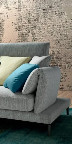 Divano con penisola Upper twist Samoa in Offerta Outlet