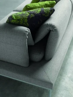 Divano con penisola Upper twist Samoa in Offerta Outlet