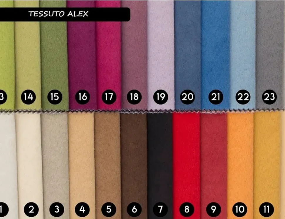 Divano con penisola Upper twist Samoa in Offerta Outlet