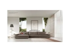 Divano Con penisola Vision di Doimo salotti a prezzo scontato