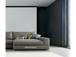 Divano Con penisola Vision di Doimo salotti a prezzo scontato