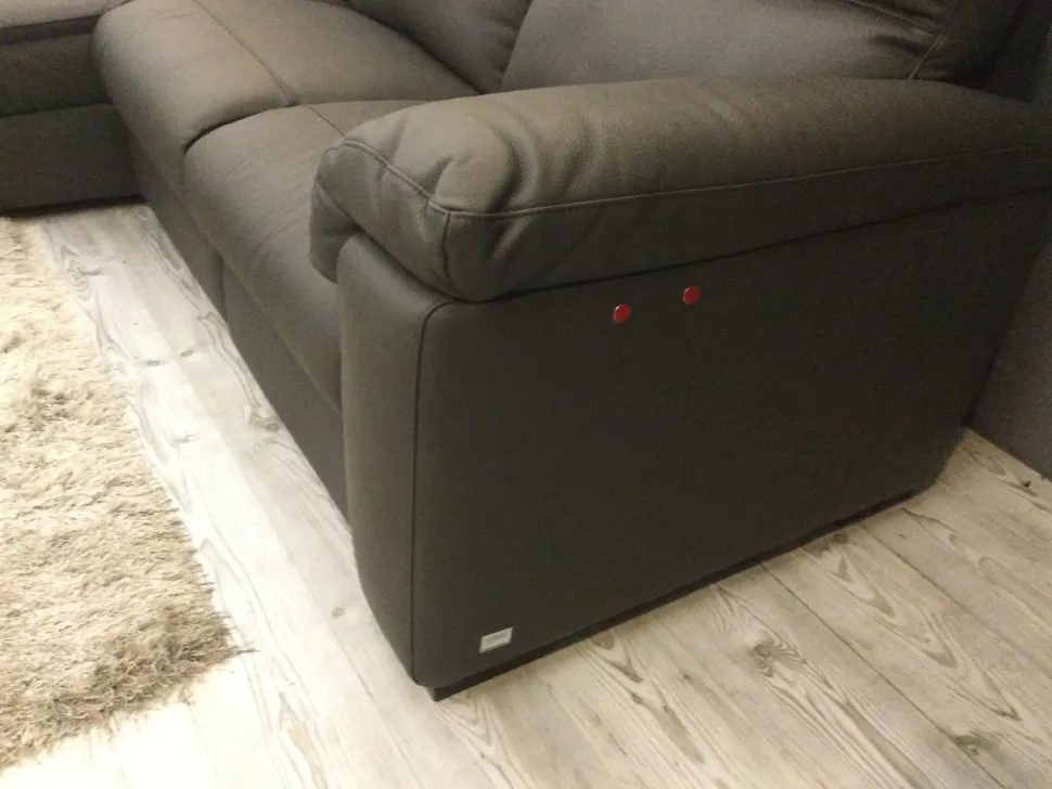 Divano con penisola William Doimo salotti a prezzi outlet