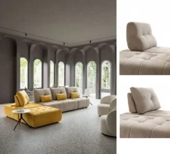 Divano da 4 posti modello Byron di Le comfort scontato