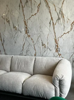 Divano da 3 posti modello Zazamax  di Zanotta scontato