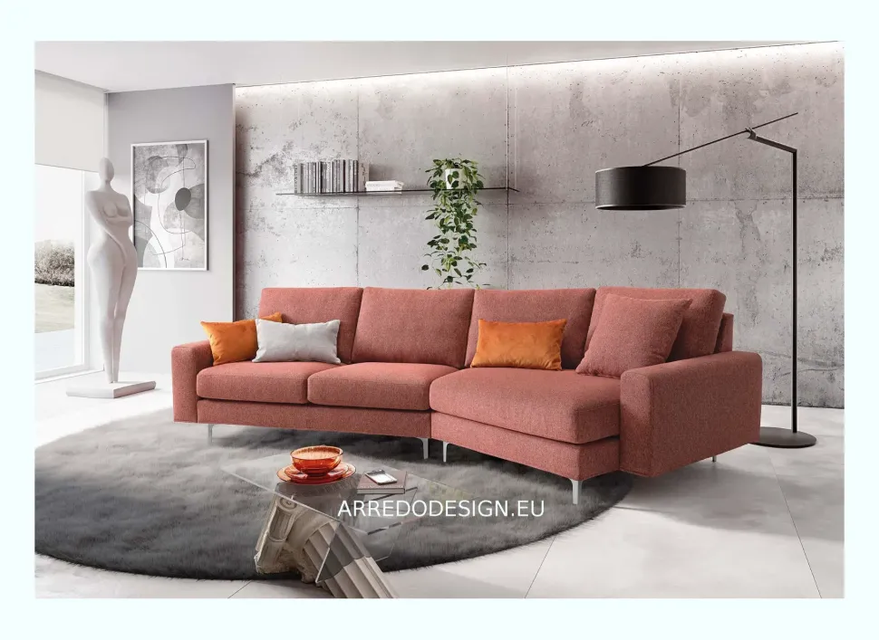Divano da 4 posti modello Cassandra di Le comfort scontato