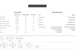 Divano da 4 posti modello Ego di Divanidea scontato