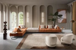 Divano da 3 posti modello Bower di Artigianale scontato